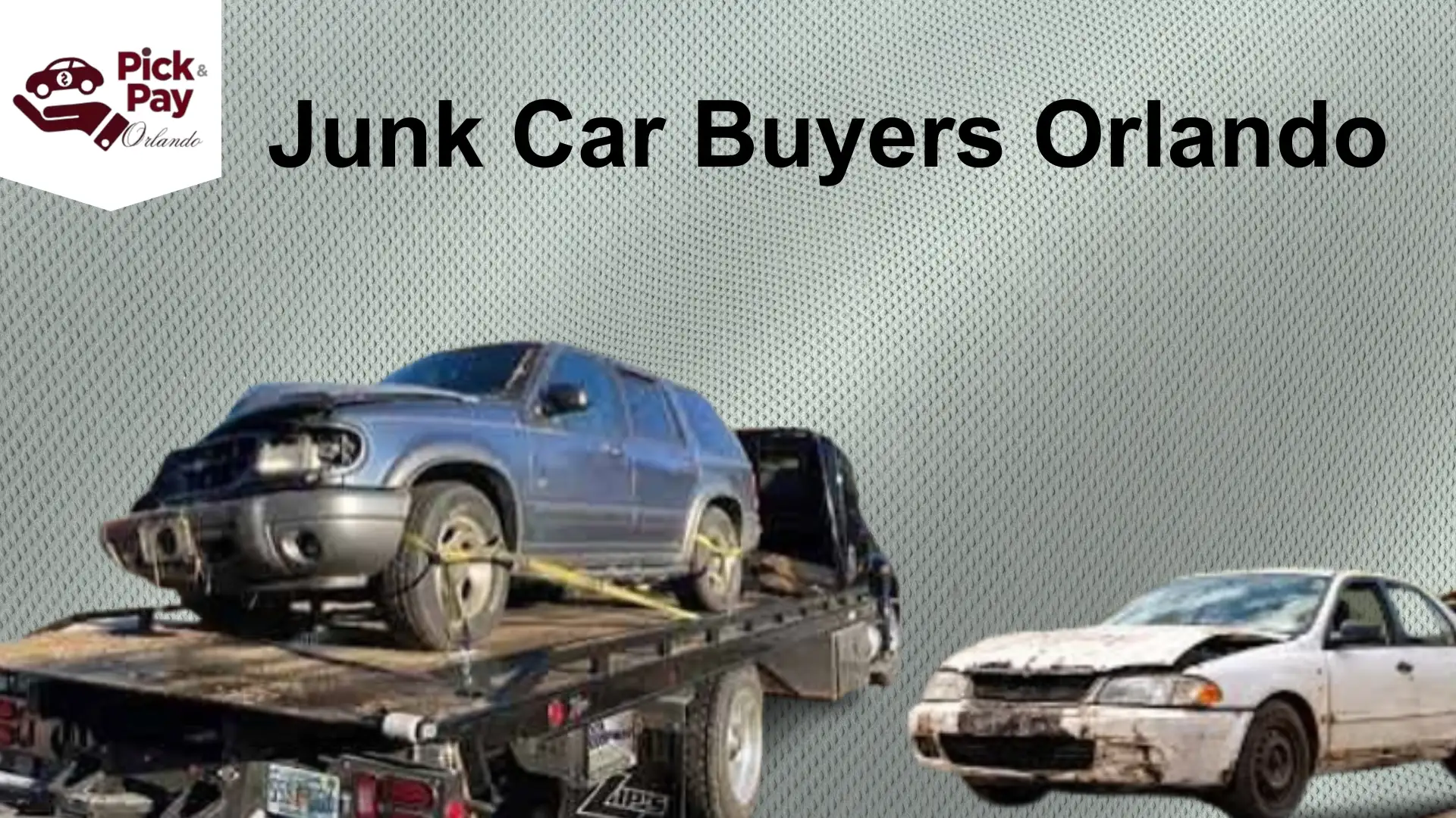Junk car buyers in Orlando FL offering cash for junk, damaged, old, and unwanted vehicles with free pickup service.