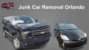 Junk car removal Orlando FL service providing fast pickup for old, damaged, scrap, and unwanted vehicles with free towing.