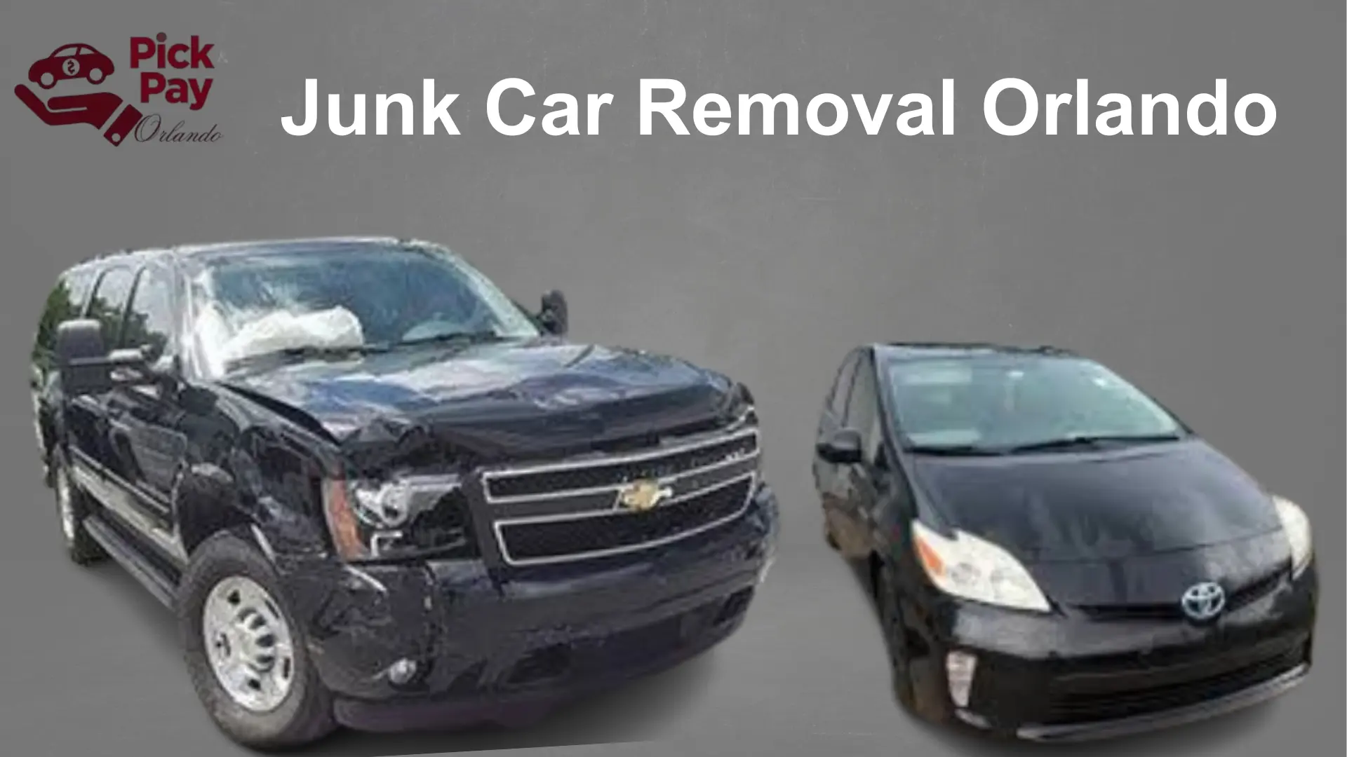 Junk car removal Orlando FL service providing fast pickup for old, damaged, scrap, and unwanted vehicles with free towing.
