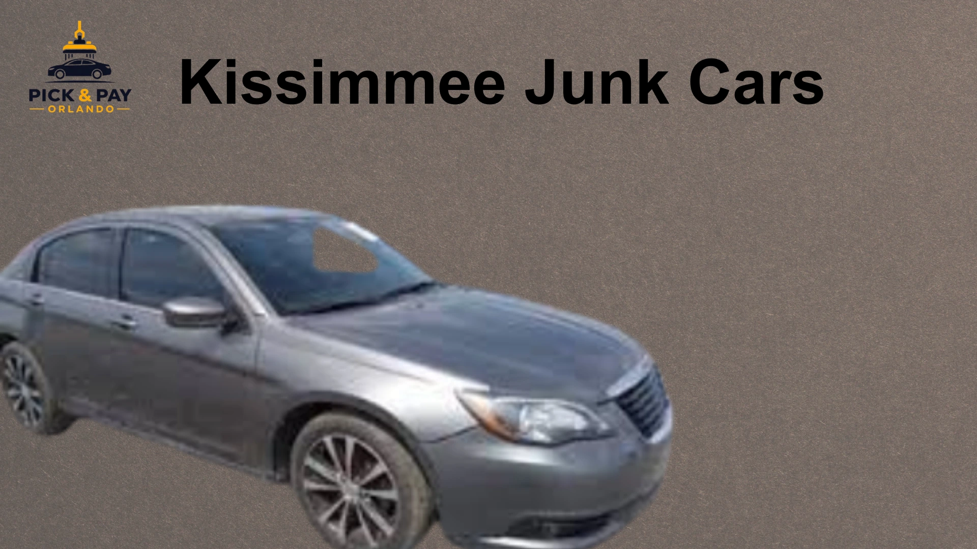 Junk cars in Kissimmee ready for fast cash removal with free towing service.