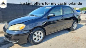 Get instant cash offers for your car in Orlando, Florida.