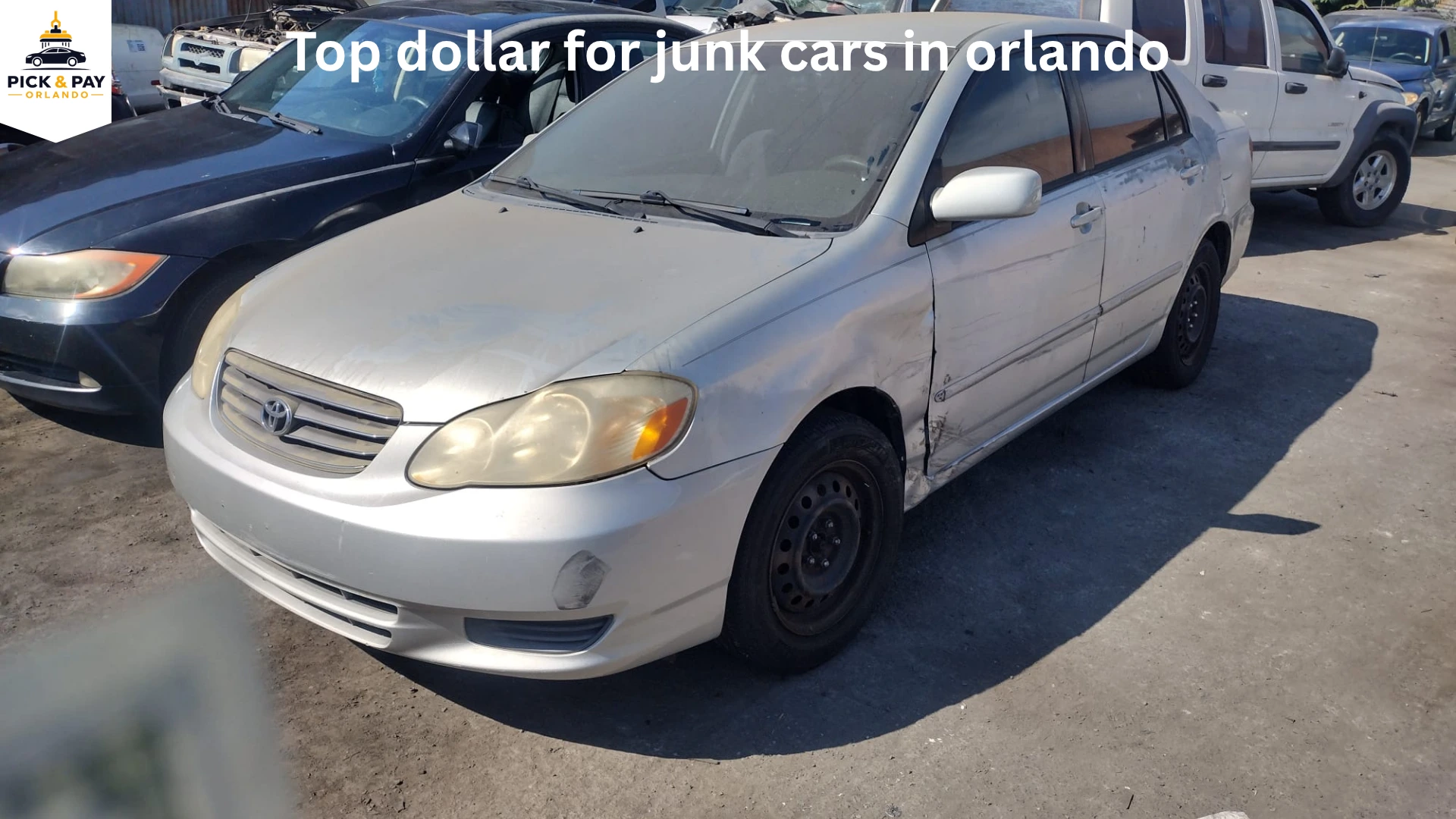 Get top dollar for junk cars in Orlando, Florida, with cash offers for old, damaged, and non-running vehicles.